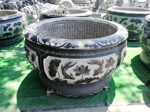 石缸石花盆