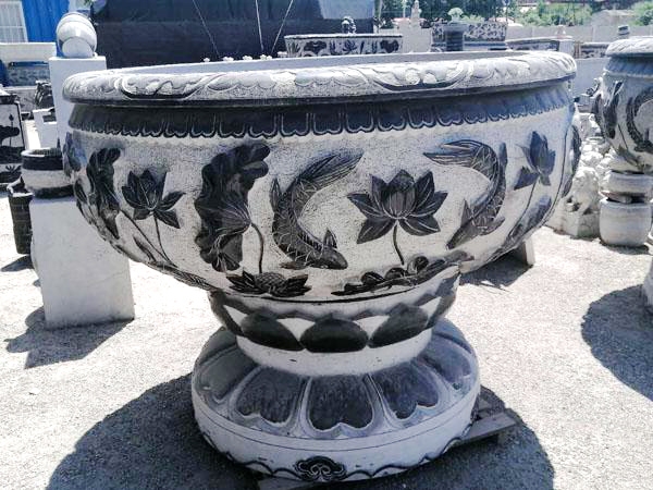 石缸石花盆