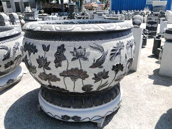 石缸石花盆